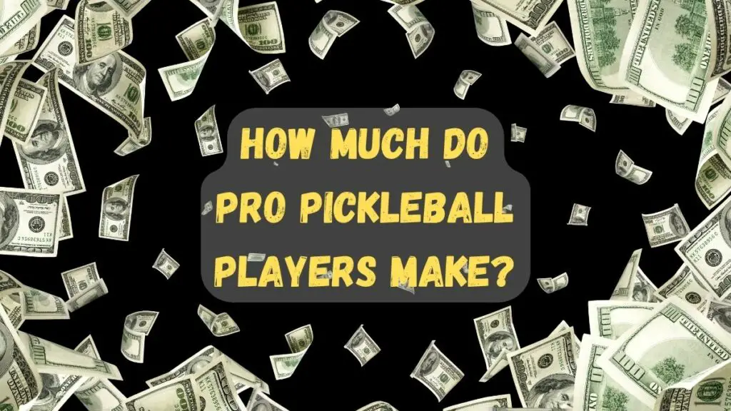 How Much Do Pro Pickleball Players Make